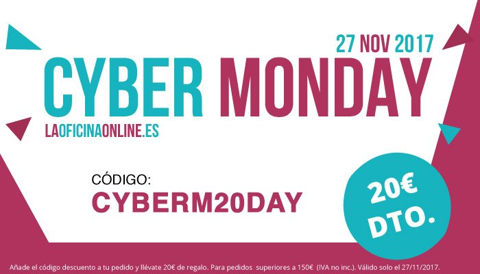 Ofertas y promociones Cyber Monday 2017 en muebles oficina